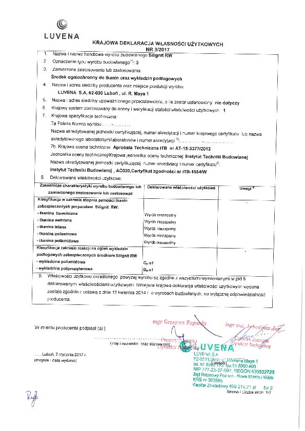 silignit_krajowa-deklaracja-wlasnosci-uzytkowych_2017